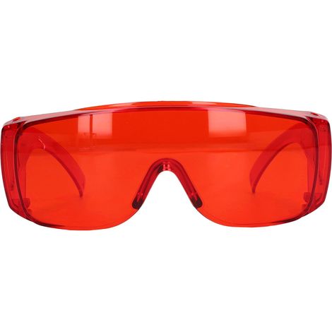 Laserschutzbrille 180–532 nm, starker Lichtschutz, rote Augenschutzbrille für Glasfasertechniker (1/5)