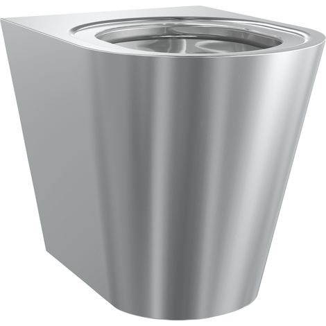 KWC AR T-WC, HEAVY DUTY, Edst., Hw.-Mont., 360x400x500 mm, ohne Sitz, S. bodenlang