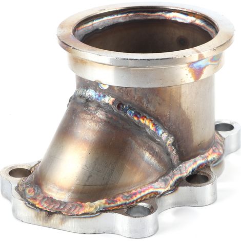 Bride de sortie turbo 5 trous 2,5 pouces pour collecteur d'échappement, compatible GT25 GT28 T25 T28