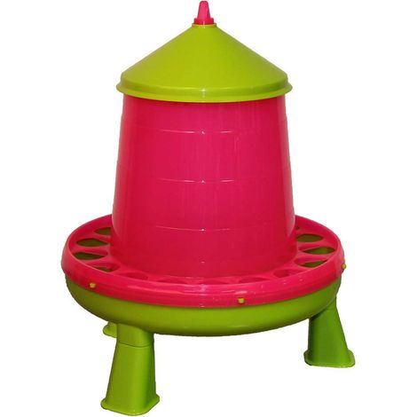 Nourrisseur en plastique avec pied 4 kg