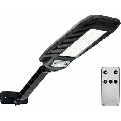 Lampe murale solaire extérieure étanche en forme de diamant, à induction corporelle, télécommande et éclairage public-AquaForge