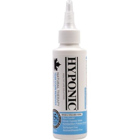 Nettoyant naturel anti-larmes pour chiens et chats 120 ml HYPONIC (1/4)