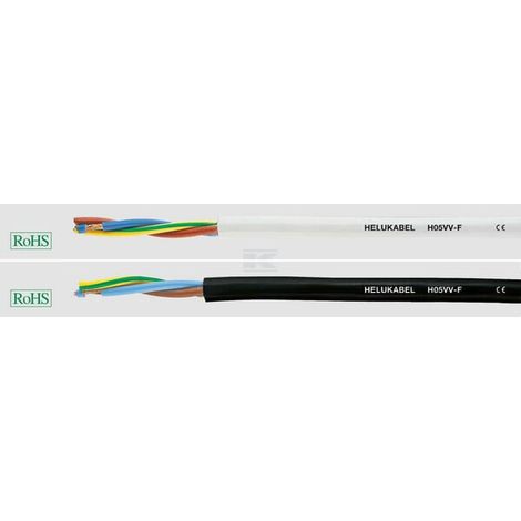 Câble HELUKABEL H05VVF3X25WHR050