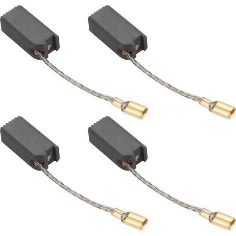 Lot de 4 Balais de Charbon Compatible avec Flex LD 15-10 125 R – 6,3 X 8 X 16 Mm Meuleuse (1/5)