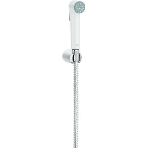 Grohe Tempesta-F - Ducha de bidé con soporte y manguera 1,25 m, cromo/blanco 26356IL0 (1/3)
