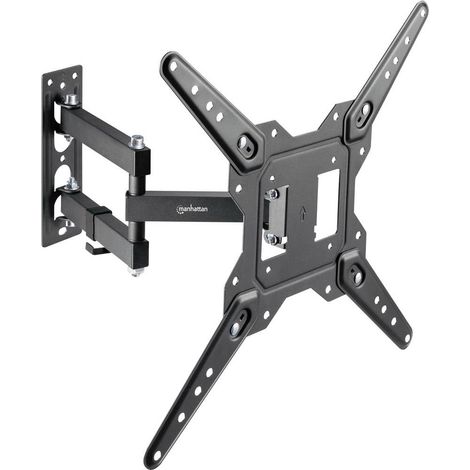 Manhattan Support mural TV 58,4 cm (23) - 127,0 cm (50) inclinable, mobile pour montage sur équerres, conçu pour TV i (1/4)
