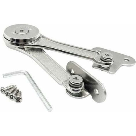 Standard Forte Ferrures pour Relevants et Abattants Couvercles Stay Lift Systèmes Réservoir de Force Pour Système a Porte Relevable Charnière pour Armoire Meuble Lot de 2 (1/5)