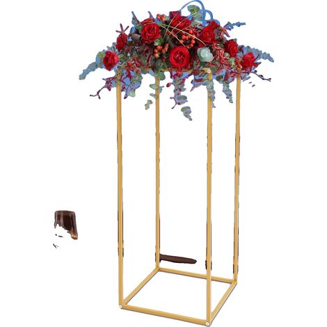 Soporte para macetas, material de acero, dimensiones 303080 cm, capacidad de carga 20 kg, 10 piezas, requiere montaje. (1/5)