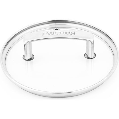 FAUCHON ART DE LA TABLE - Couvercle 16cm en verre et en aluminium SIGNATURE