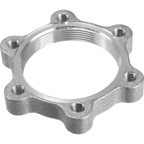 Adaptateur de moyeu Center Lock pour frein à disque, rotor 6 boulons, 48 mm, compatible avec les vélos et VTT.