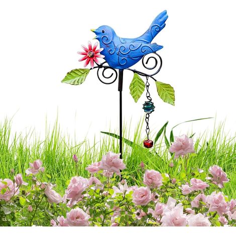Gartenschild wetterbeständige Skulpturen Ornament Vogel