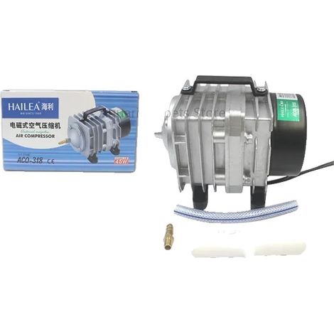 Luftpumpe, 220–240 V, energieeffizient, ACO-318 45 W, EU-Adapter 220 V, 50 Hz (1/2)