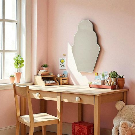 Miroir enfant mural - forme ludique cupcake 70 cm CODY (1/5)