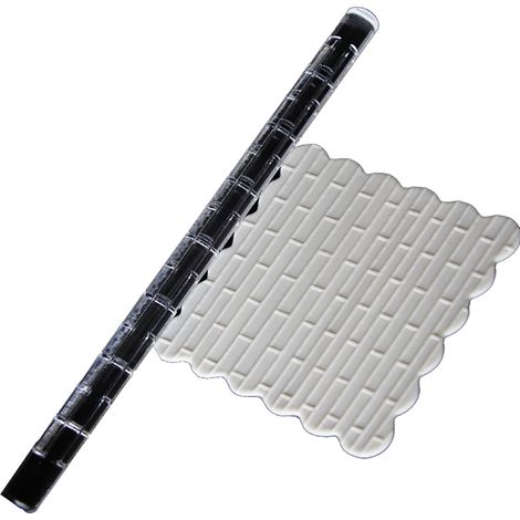 Rouleau à pâtisserie acrylique haute qualité 12 pour fondant, pâte à modeler, gâteau DIY - rouleau à tarte en plastique (1/5)