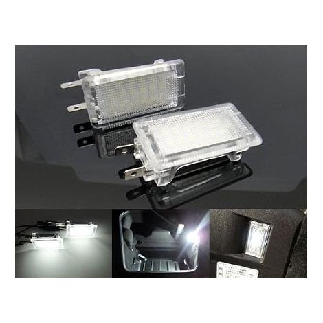 Lot de 2 éclairages LED pour coffre de voiture Blanc Canbus 911 Carrera 964 993 996 997 GT Boxster Cayman 986 987 (1/5)
