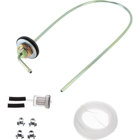 Kit de 9 tuyaux de réservoir de carburant, kit de conduite de chauffage diesel de 58 cm avec tube de 4, 5 m, pour tous les (1/5)