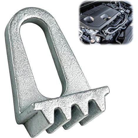 Bloque Volant Moteur Aluminium pour 1.6 1.9D, 607589014000 Outil de Calage de Volant d’inertie, Outil Blocage Calage Distribution Embrayage, pour 0153A 6012T, 119260 (1/5)