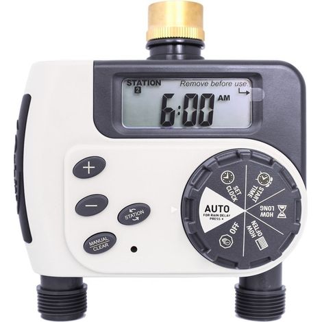 Programador de Grifo Digital Doble Buddy-II Orbit - Riego Independiente para Dos Zonas  Oferta exclusiva (1/5)