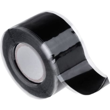 Ruban adhésif silicone étanche 25 mm x 3 m, ruban de réparation pour tuyaux, ruban d'étanchéité A960 (1/4)