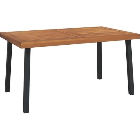 Maison Exclusive - Gartentisch 150x90x75 cm Massivholz Akazie