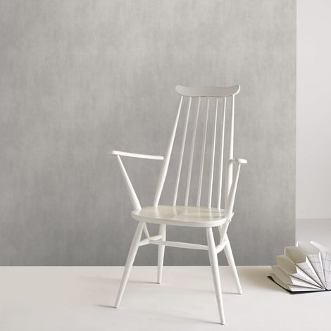 Papier peint intissé Béton foncé 1005 x 52cm Gris (1/5)