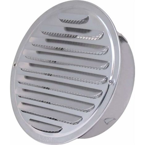 AGE Sphère Vent d'air en Acier Inoxydable Grille de Ventilation Thicken Hotte Murale de Montage Covers d'échappement Salle de Bains Cuisine évents Ventilateur Et Aérateurs (160mm) (1/5)