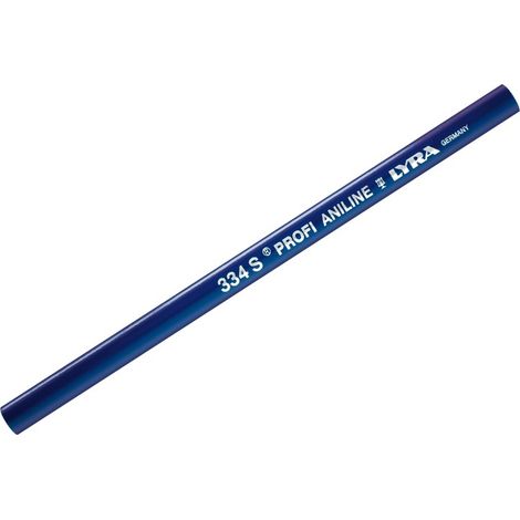 Crayon Lyra Humide Bleu Marquage Polyvalent Sur Surfaces Humides - Lyra