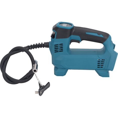Gonfleur de pneus sans fil 3 à 150 PSI, pompe à air portable alimentée par batterie 18 V avec manomètre numérique pour voiture, vélo et moto 12 V (1/5)