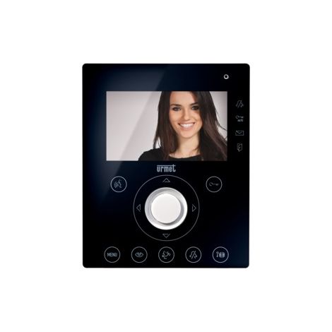 Facade noire pour aiko 1716/6 - URMET 1716/73 (1/2)