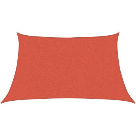 Maison Exclusive - Vela Parasole 160 g/m² Terracotta 3/4x2 m in HDPE (1/5)
