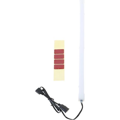 Bande LED ARGB, 5 V, 3 broches, lampe d'ambiance colorée avec effet arc-en-ciel pour boîtiers PC, multicolore (1/5)