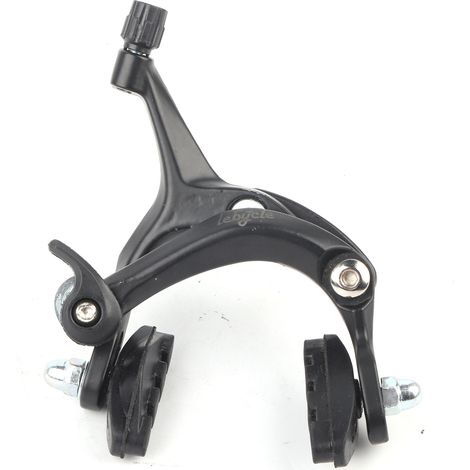 Frein à étrier universel en métal pour vélo de route fixie - Accessoire de freinage avant noir (1/5)