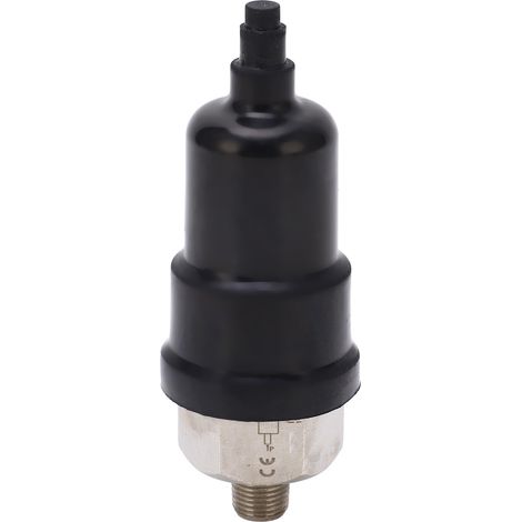 Pressostat à membrane, en acier inoxydable et caoutchouc, réglable, normalement ouvert, pressostat pneumatique 2/5 pouces