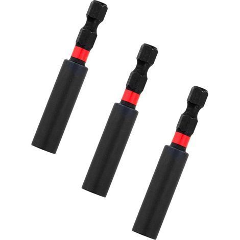 Porte-embouts magnétique résistant aux chocs Tige hexagonale 6,35 mm Compatible avec Bosch, Makita, Milwaukee, Dewalt, etc. (1/5)