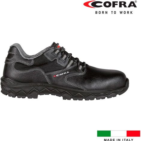 Scarpe antinfortunistiche Cofra Crunch nere taglia 40 impermeabili