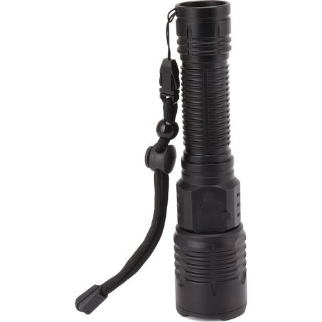 Lampe torche haute puissance, rechargeable par USB, 1500 lumens, étanche, en alliage d'aluminium, idéale pour la marche, la pêche en mer, l'alpinisme et le camping. (1/5)