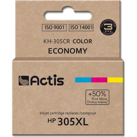 ACTIS KH-305CR - Reemplazo de tinta HP 305XL, 18 ml, imprime 300 páginas
