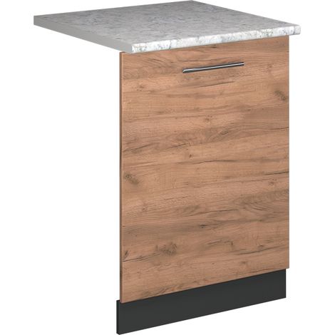 Panel frontal del lavavajillas Fame-Line, Roble dorado, 60 cm , ET Mármol, Vicco (1/5)