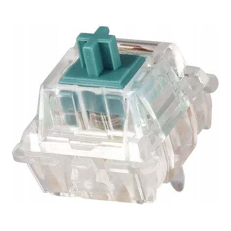 Interruttore Durock T1 Clear (1 pezzo) per tastiera meccanica tattile (1/4)