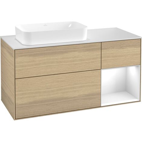 Villeroy & Boch G281GFPC meuble sous lavabo Finion G28 (1/2)