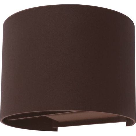 APPLIQUE GANDALF LED MARRONE 2X5W 4000K IP54