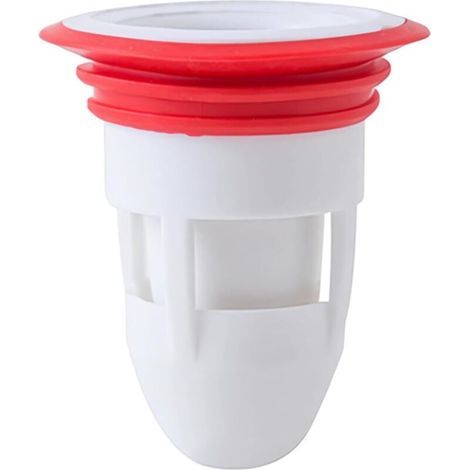 Clapet Anti Refoulement Douche Valve de Vidange Unidirectionnelle, Anti Odeurs pour Cuisine et Salle de Bain (Blanc) (1/4)
