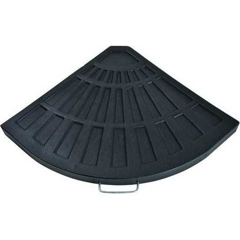 Base en résine pour pied de parasol – Poids 13,5 kg – Dimensions Ø 48,5 cm – Normes de sécurité CE – Garantie 24 mois – Blinky