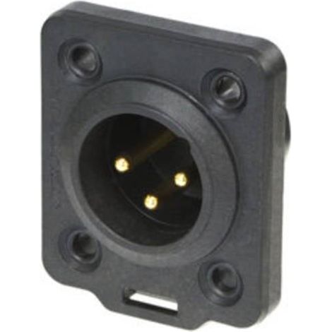 NEUTRIK NC3MDX-TOP NC3MDX-TOP-CONNETTORE XLR, NUMERO DI POLI DI MONTAGGIO: 3, 1 PEZZO (1/2)