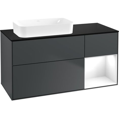 Villeroy & Boch F692GFHG Meuble sous-lavabo Finion F69 (1/2)