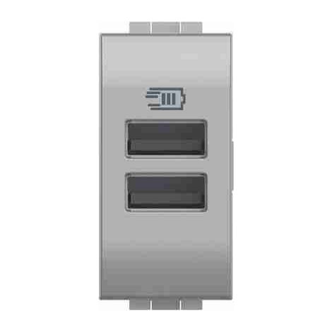 Cargador USB BTINT4191AA con 2 tomas USB
