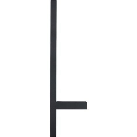 Applique Murale Intérieure LED 40W IRC90 Variable Noir Sablé ZAMBELIS 2584 - Blanc chaud - 3000K