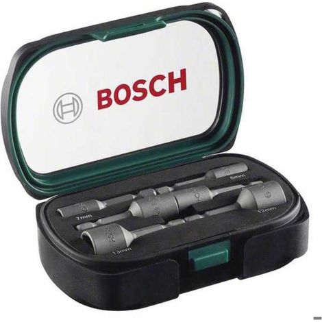 Lot d'embouts a emmanchement 6 mm, 7 mm, 8 mm, 10 mm, 12 mm, 13 mm Bosch Accessories Promoline 2607017313 Propulseur 1/