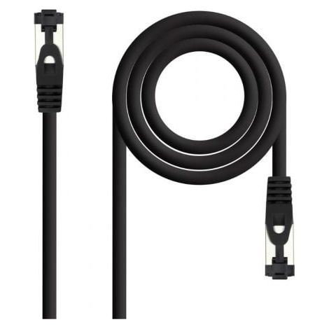 Cable de Red RJ45 SSTP Nanocable 10.20.2007-BK Cat.8.1/ 7m/ Negro