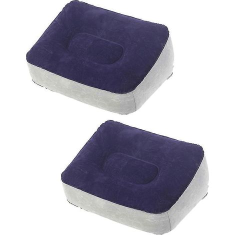 pièces Hamac Repose-pieds gonflable pour enfants, tabouret repose-pieds gonflable, repose-jambes-Blue